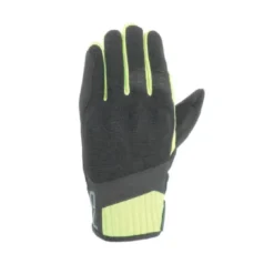 Guanti In Tessuto OJ Lever Nero Giallo Fluo