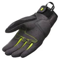 Guanti In Tessuto Revit Volcano Nero Giallo Neon