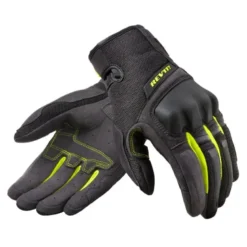Guanti In Tessuto Revit Volcano Nero Giallo Neon