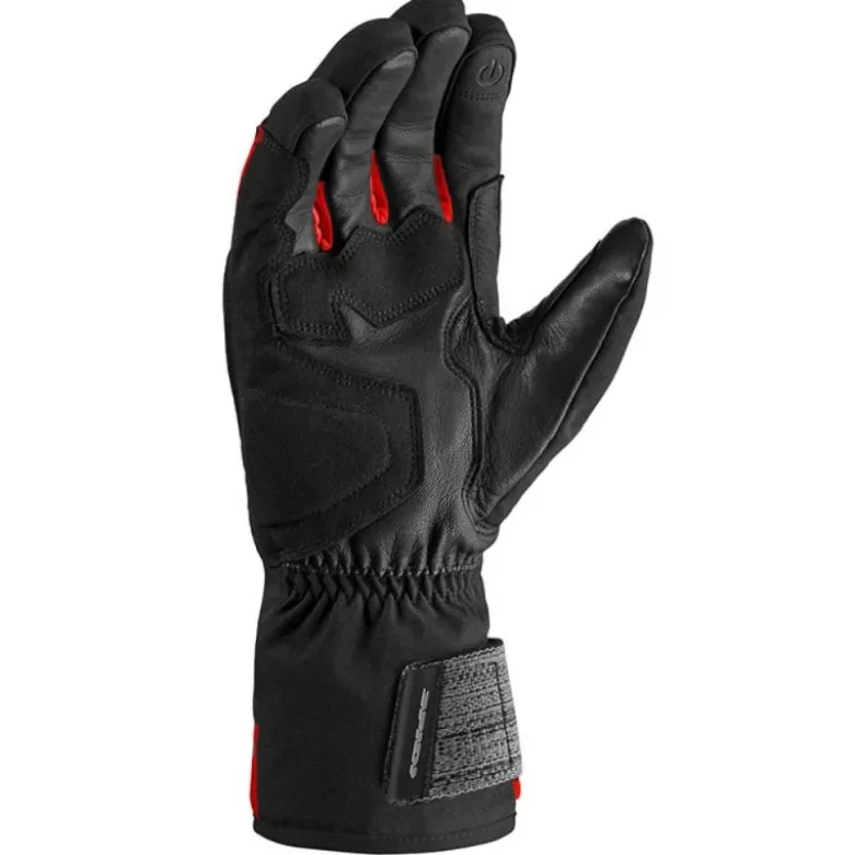Guanti In Tessuto Spidi Alu-Pro Evo Nero Rosso