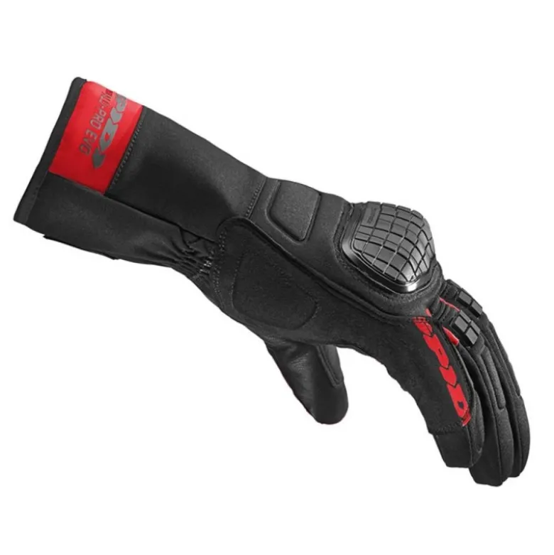 Guanti In Tessuto Spidi Alu-Pro Evo Nero Rosso