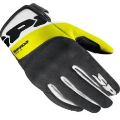 Guanti In Tessuto Spidi Flash-Kp Giallo Fluo
