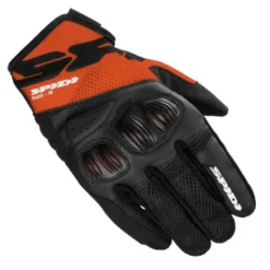 Guanti In Tessuto Spidi Flash-R Evo Nero Arancio