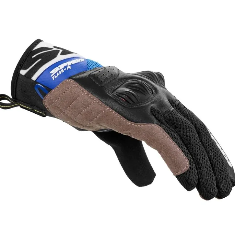 Guanti In Tessuto Spidi Flash-R Evo Nero Blu
