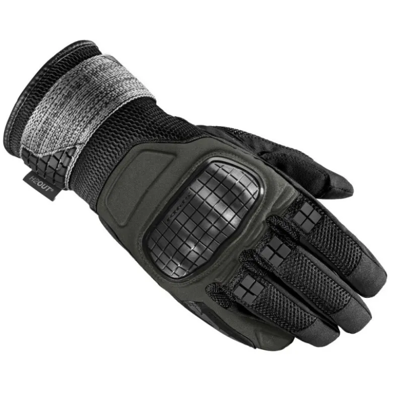 Guanti In Tessuto Spidi Rainwarrior 2 Verde Scuro