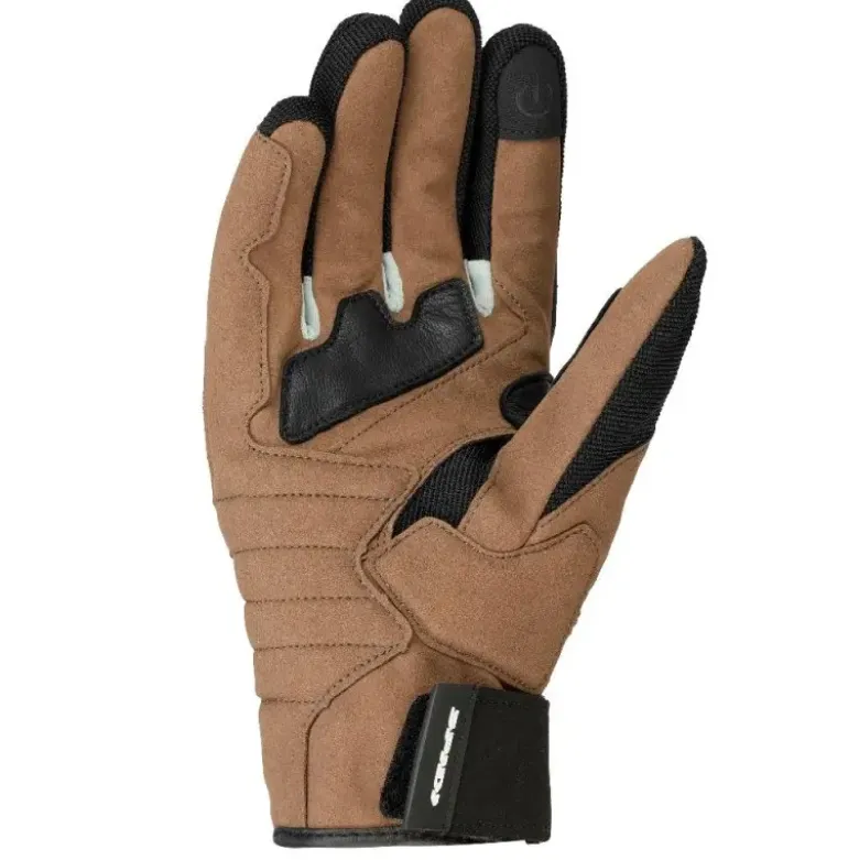 Guanti In Tessuto Spidi Sport-Gt Blu Ghiaccio Rosso