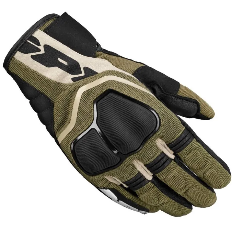 Guanti In Tessuto Spidi Sport-Gt Verde Militare
