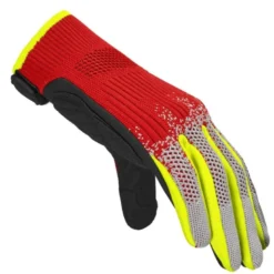 Guanti In Tessuto Spidi X-Knit Nero Rosso