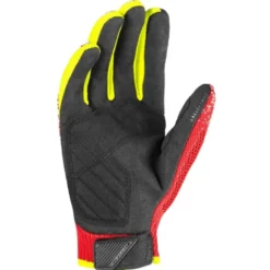 Guanti In Tessuto Spidi X-Knit Nero Rosso