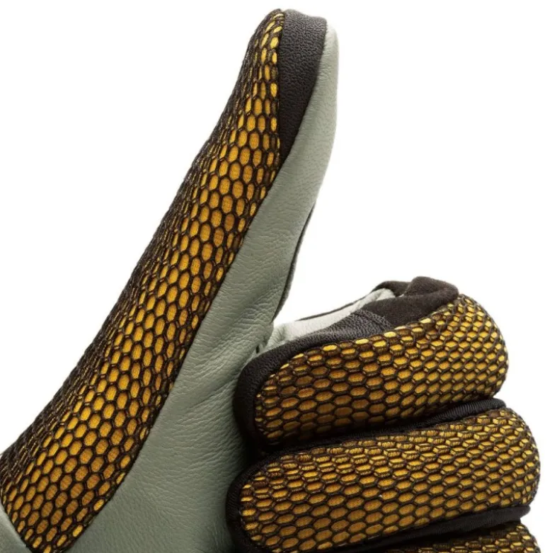 Guanti in Tessuto Tucano Urbano Eden Mesh Nero Giallo