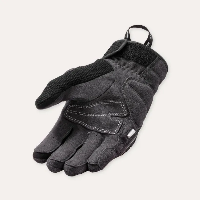 Guanti Moto In Tessuto Revit Mangrove 2 Nero Grigio