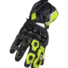 Guanti Racing In Pelle Ls2 Swift H-V Giallo