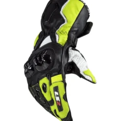 Guanti Racing In Pelle Ls2 Swift H-V Giallo