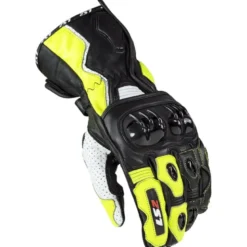 Guanti Racing In Pelle Ls2 Swift H-V Giallo