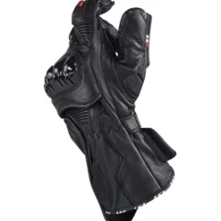 Guanti Racing In Pelle Ls2 Swift Nero