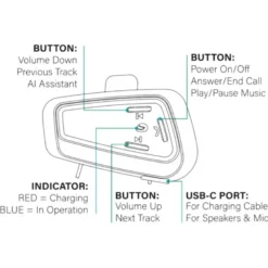Interfono Algemeen Wireless Motoline Singolo