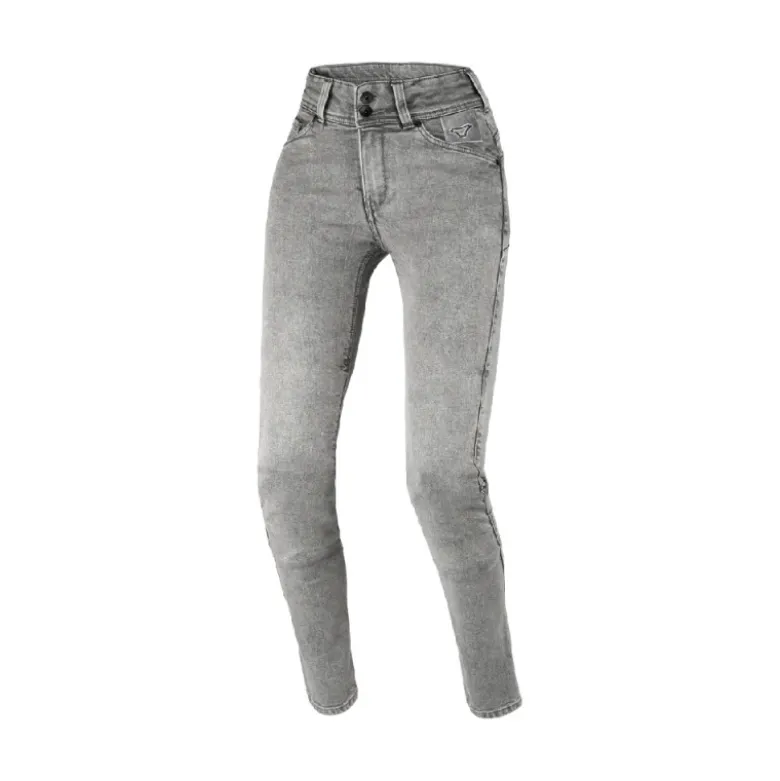 Jeans Donna Macna Aramon Slim Fit Grigio Allungato