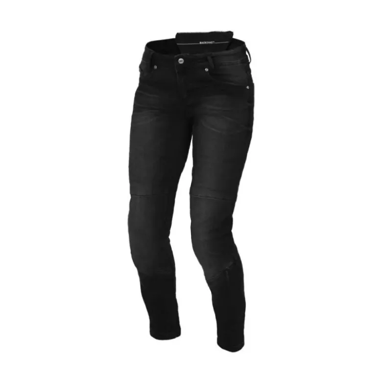 Jeans Donna Macna Jenny Nero Accorciato