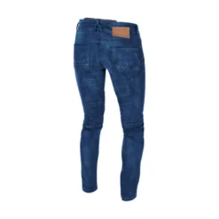 Jeans Donna Macna Jenny Stampa Blu Accorciato
