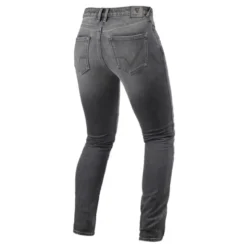 Jeans Donna Revit Shelby 2 Ladies Sk Grigio Medio Stone L30 Accorciato