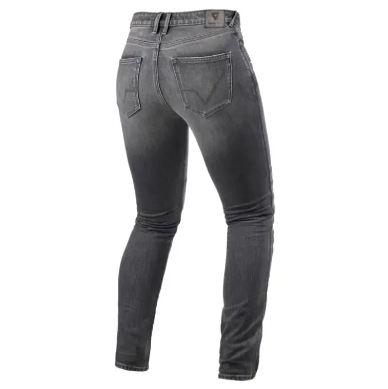 Jeans Donna Revit Shelby 2 Ladies Sk Grigio Medio Stone L30 Accorciato