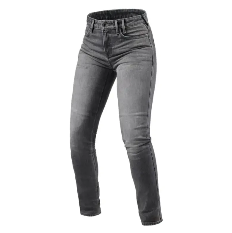 Jeans Donna Revit Shelby 2 Ladies Sk Grigio Medio Stone L30 Accorciato