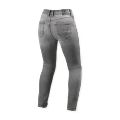 Jeans Donna Revit Shelby 3 Ladies Skinny Grigio Medio Used L32 Standard