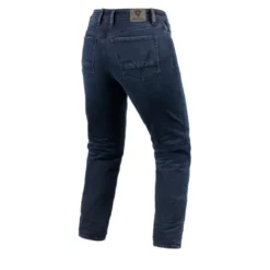 Jeans Donna Revit Violet Ladies BF Blu Scuro Nero Slavato L30 Accorciato