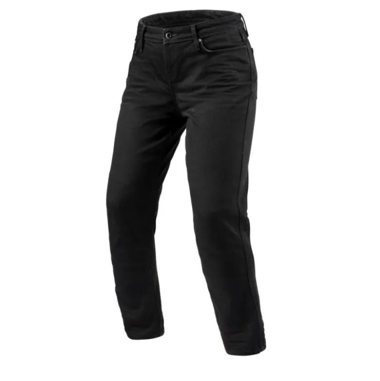 Jeans Donna Revit Violet Ladies BF Nero L30 Accorciato