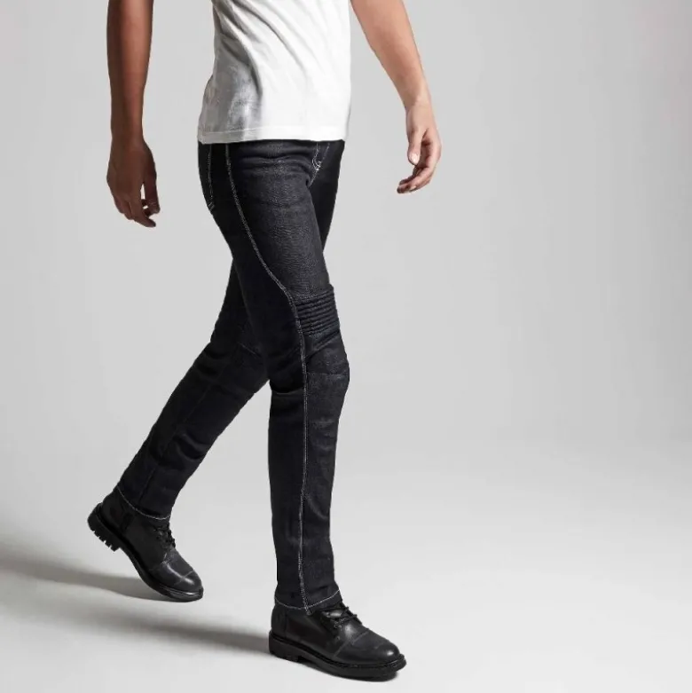 Jeans Donna Spidi Furious Pro Lady Nero/Blu