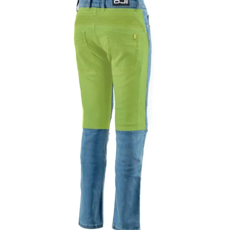 Jeans Moto Donna OJ Steel Lady Blu