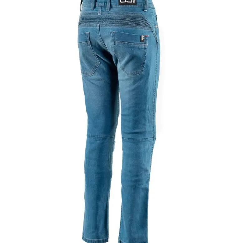 Jeans Moto Donna OJ Steel Lady Blu
