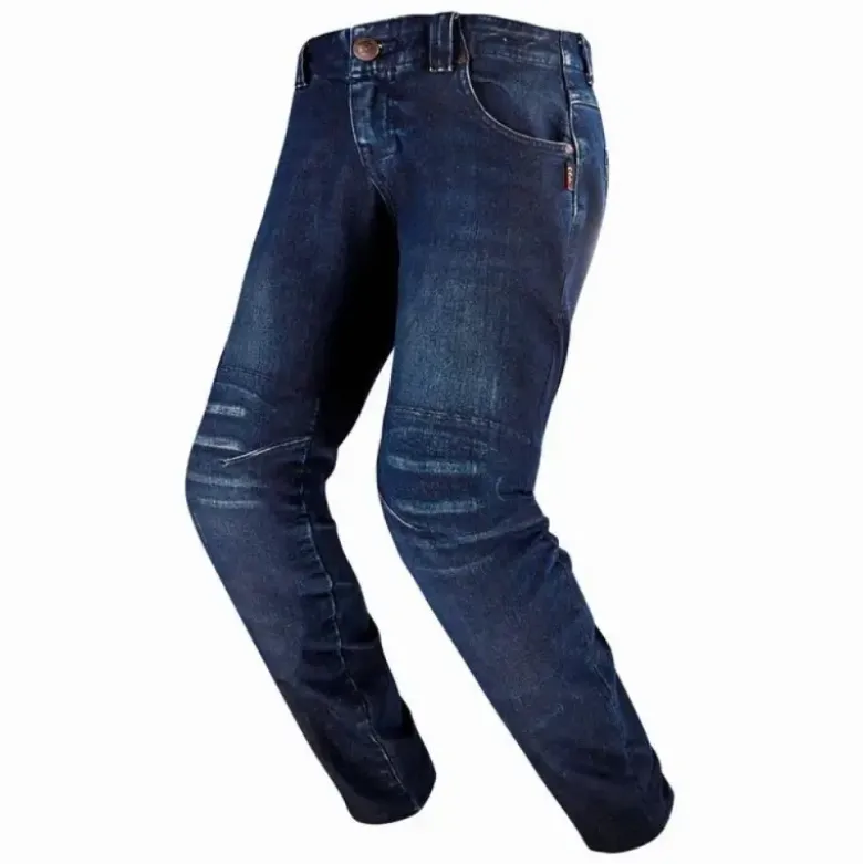 Jeans Moto Ls2 Bradford Blu Scuro