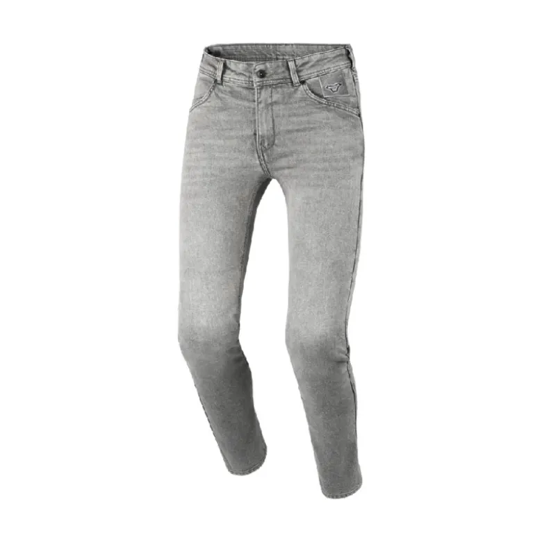 Jeans Moto Portola Slim Fit Grigio