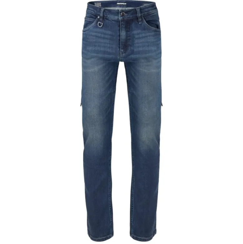 Jeans Moto Spidi J-FIT Superslim Accorciato Blu Dark Used
