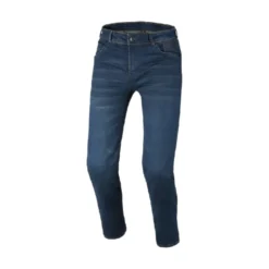 Jeans Per Moto Macna Vinton Straight Fit Blu Scuro Accorciato