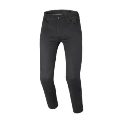 Jeans Per Moto Macna Vinton Straight Fit Nero Allungato