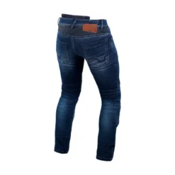 Jeans Uomo Macna Individi Blu Scuro Accorciato