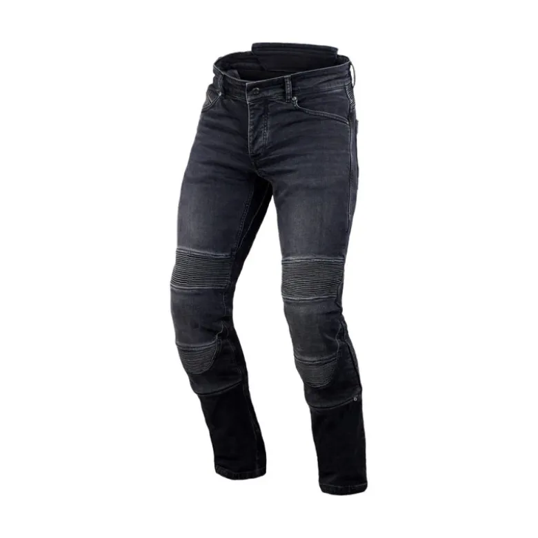 Jeans Uomo Macna Individi Nero Accorciato