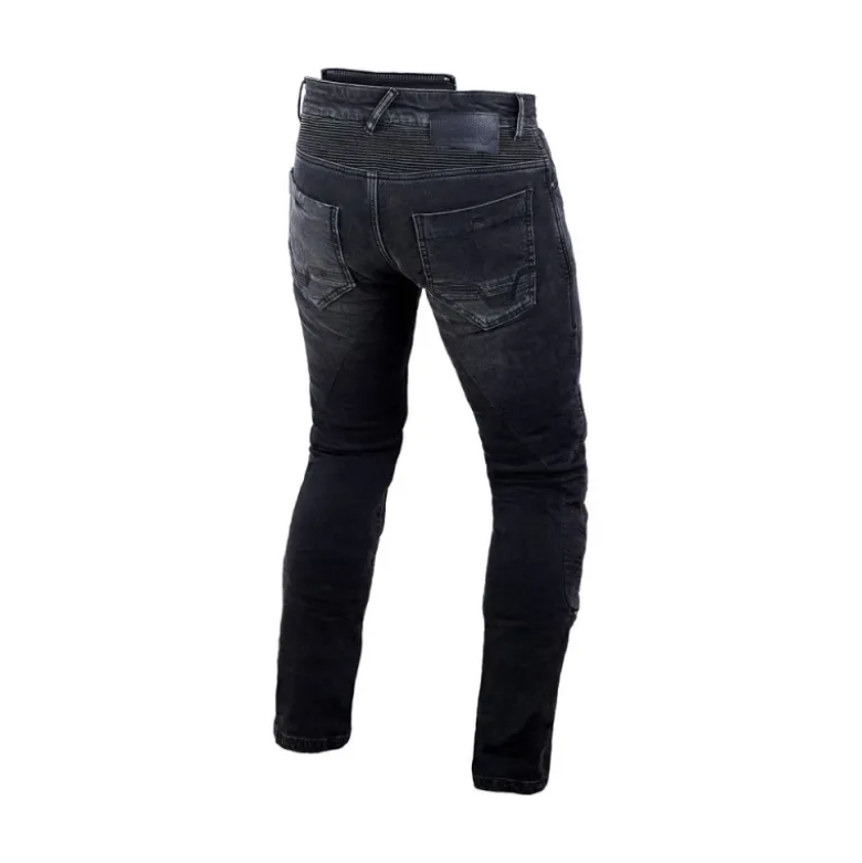 Jeans Uomo Macna Individi Nero Accorciato