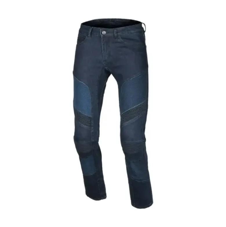 Jeans Uomo Macna Livity Blu Scuro Accorciato