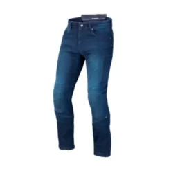 Jeans Uomo Macna Stone Stampa Blu Accorciato