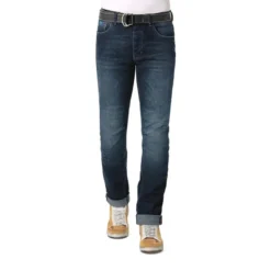 Jeans Uomo PMJ Caferacer Con Cintura Blu Standard