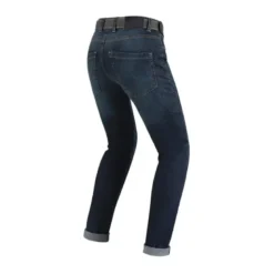 Jeans Uomo PMJ Caferacer Con Cintura Blu Standard