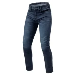 Jeans Uomo Revit Carlin Sk Blu Scuro Slavato L36 Allungato
