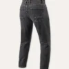 Jeans Uomo Revit Detroit 3 Tapered Nero Scuro Stone Standard L34