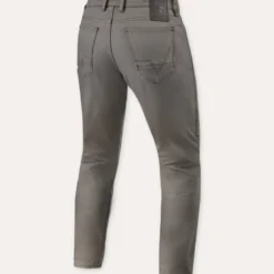 Jeans Uomo Revit Jamison Slim Nero Oliva Accorciato L32