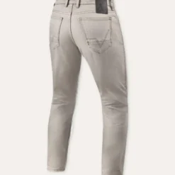 Jeans Uomo Revit Jamison Slim Sabbia Extra Accorciato L30