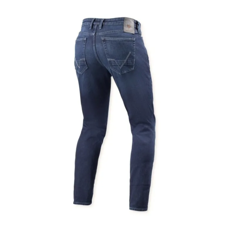 Jeans Uomo Revit Kai SK Blu Medio Slavato L34 Standard