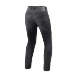 Jeans Uomo Revit Kai SK Grigio Medio Slavato L32 Accorciato